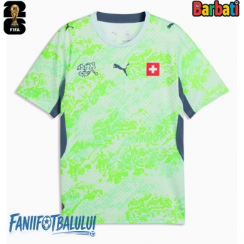 Elveția Tricou Fotbal Replică Mondial 2026 Barbati Deplasare